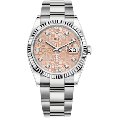 Часы Rolex Datejust 36mm Steel and White Gold 126234-0024