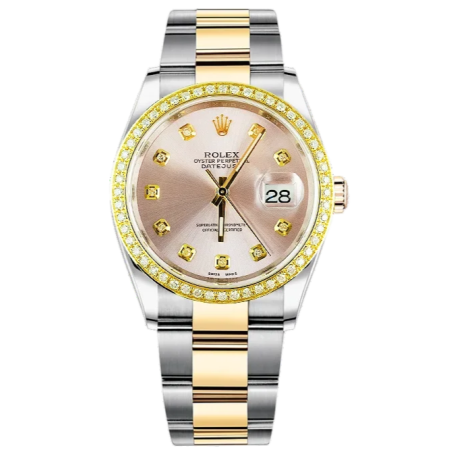 Часы Rolex Datejust 36mm Steel and Yellow Gold 126203 Тюнинг.