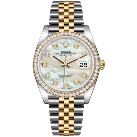 Часы Rolex Datejust 36mm Steel and Yellow Gold 126233 Тюнинг