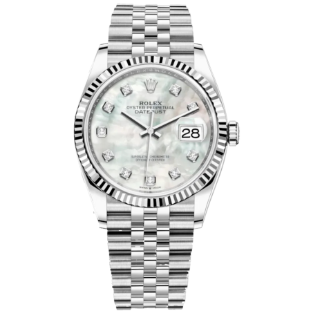 Часы Rolex Datejust 36mm Steel and White Gold 126234-0019