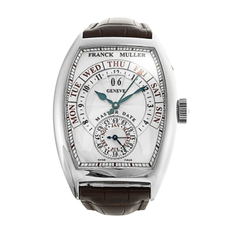 Часы Franck Muller Cintree Curvex Master Date 8880 S6 GG DT White Gold