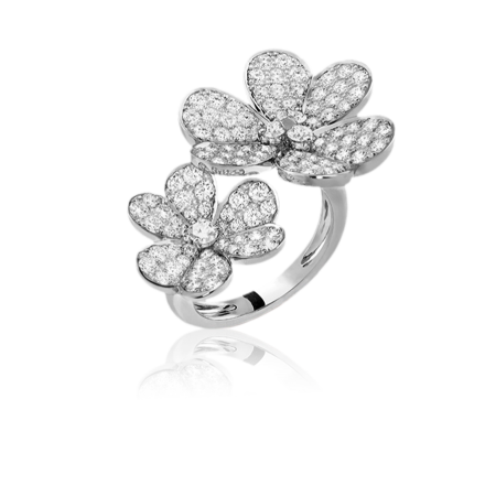 Кольцо Van Cleef & Arpels на два пальца Frivole VCARB67500