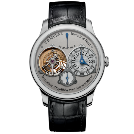 Часы F.P. Journe Souveraine Tourbillon Pt-BlCroco