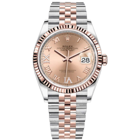 Часы Rolex Datejust 36mm Steel and Everose Gold 126231-0027