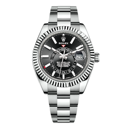 Часы Rolex SKY-DWELLER 42 MM STEEL AND WHITE GOLD