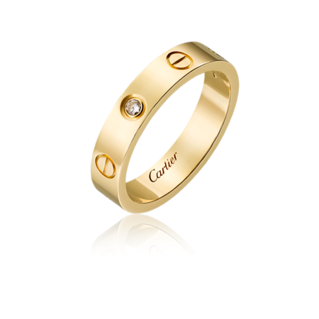 Cartier LOVE RING, SMALL MODEL, 1 DIAMOND B4056150