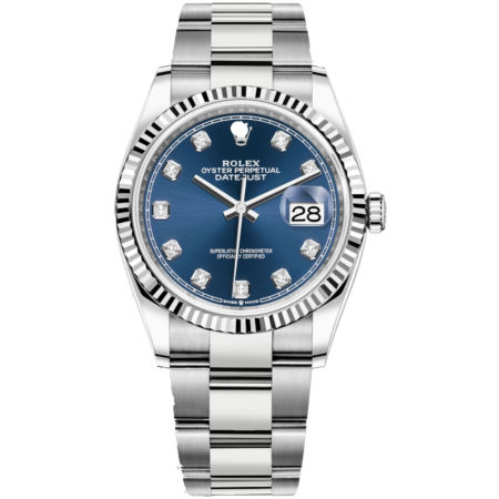 Часы Rolex Datejust 36mm Steel and White Gold 126234-0038