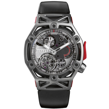 Часы Hublot MP Collection Techframe Ferrari Tourbillon Chronograph 408.NI.0123.RX