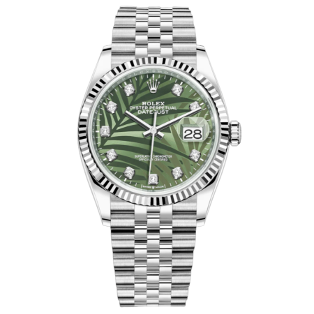 Часы Rolex Datejust 36mm Steel and White Gold 126234-0056