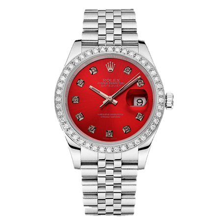 Часы Rolex Datejust 36mm Steel and White Gold ТЮНИНГ 126200