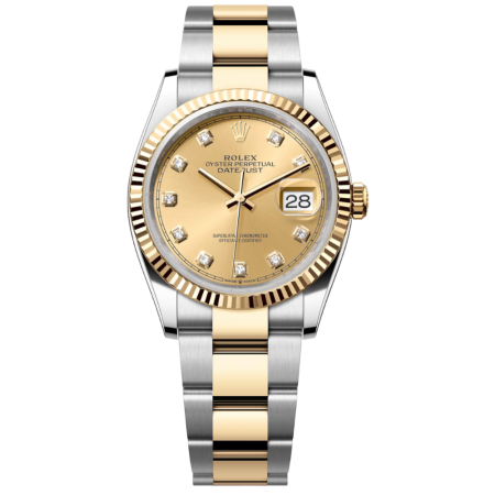Часы Rolex Datejust 36mm Steel and Yellow Gold 126233-0018