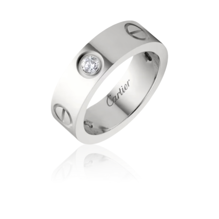 Кольцо Cartier LOVE RING CLASSIC MODEL 3 DIAMONDS CRB4032559