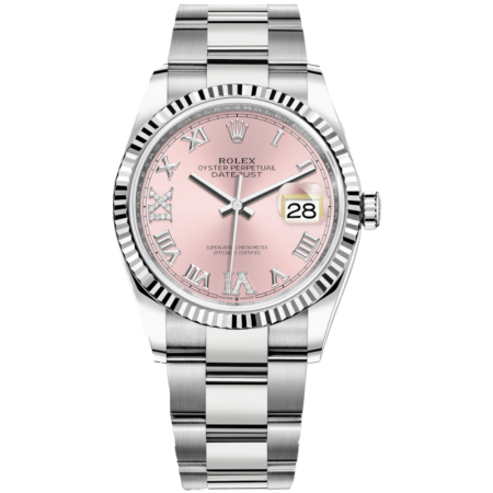 Часы Rolex Datejust 36mm Steel and White Gold 126234-0032