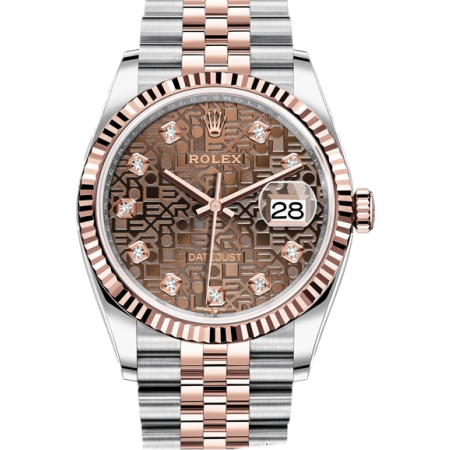 Часы Rolex Datejust 36mm Steel and Everose Gold 126231-0025