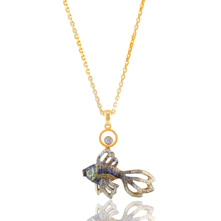 Подвеска Chopard Happy Diamonds Fish 797736-5001