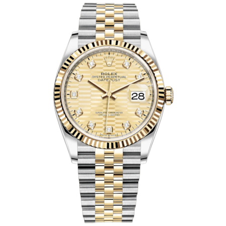 Часы Rolex Datejust 36mm Steel and Yellow Gold 126233-0045