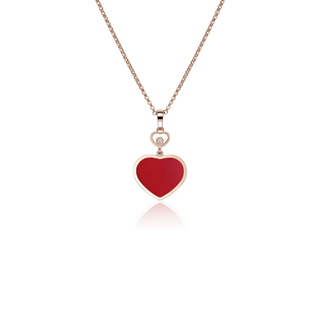 Колье Chopard Happy Diamonds Happy Hearts 797482-5820
