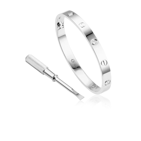 Cartier БРАСЛЕТ LOVE, 4 БРИЛЛИАНТА B6070117