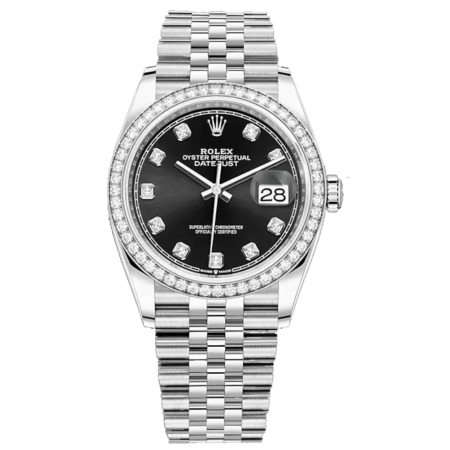 Часы Rolex Datejust 36mm Steel and White Gold 126284RBR-0019