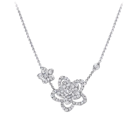 Подвеска Graff Wild Flower Double Diamond Pendant RGP790