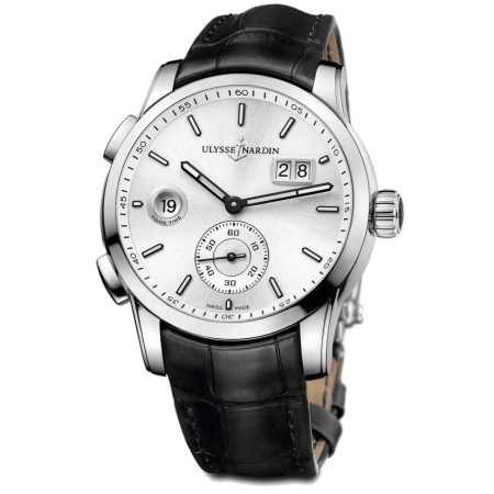 Часы Ulysse Nardin Classic Dual Time 42 mm Manufacture 3343-126/91