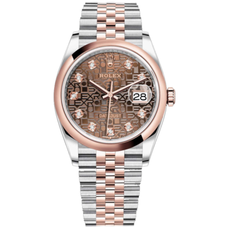 Часы Rolex Datejust 36mm Steel and Everose Gold 126201-0025