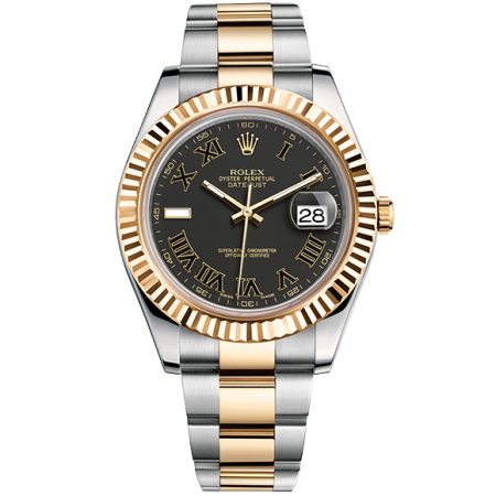 Часы Rolex Datejust II 41mm Steel and Yellow Gold 116333 bkro