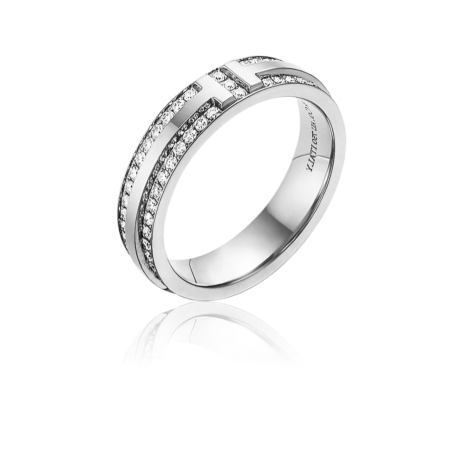 Кольцо Tiffany&Co. Tiffany T ring.