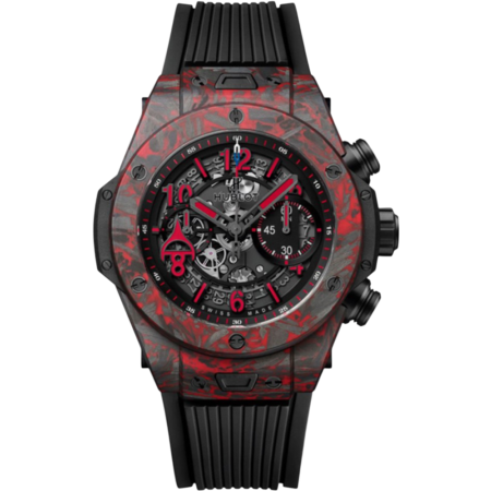 Часы Hublot Big Bang Unico Red Carbon Alex Ovechkin 411.QV.1123.NR.OVK21