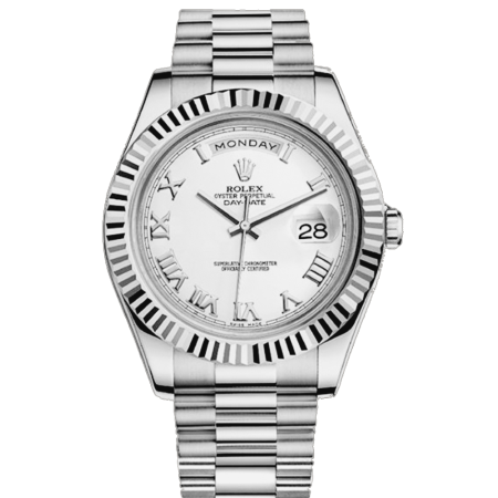 Часы Rolex DAY-DATE II 41MM WHITE GOLD 218239