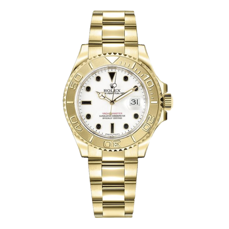 Часы Rolex Yacht-Master 40mm Yellow Gold 16628 White