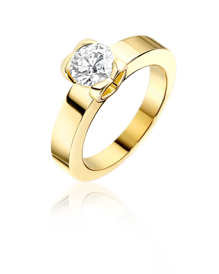 Кольцо с бриллиантом Chopard FOR LOVE КОЛЬЦО 823489/0-181 С БРИЛЛИАНТОМ 1.04 ct F/VS1