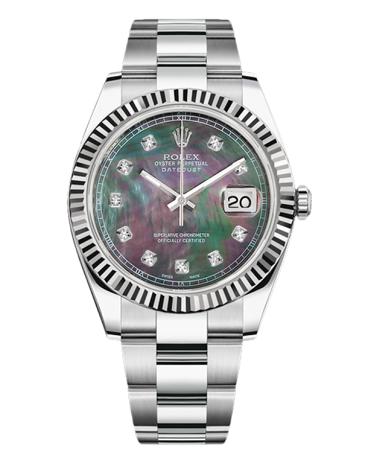 Часы Rolex Datejust II 41mm Steel and White Gold