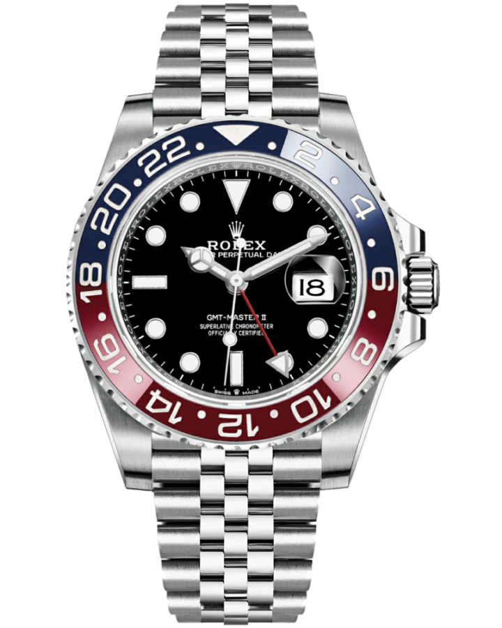 Часы Rolex GMT Master II 40mm Steel 126710 BLRO Pepsi