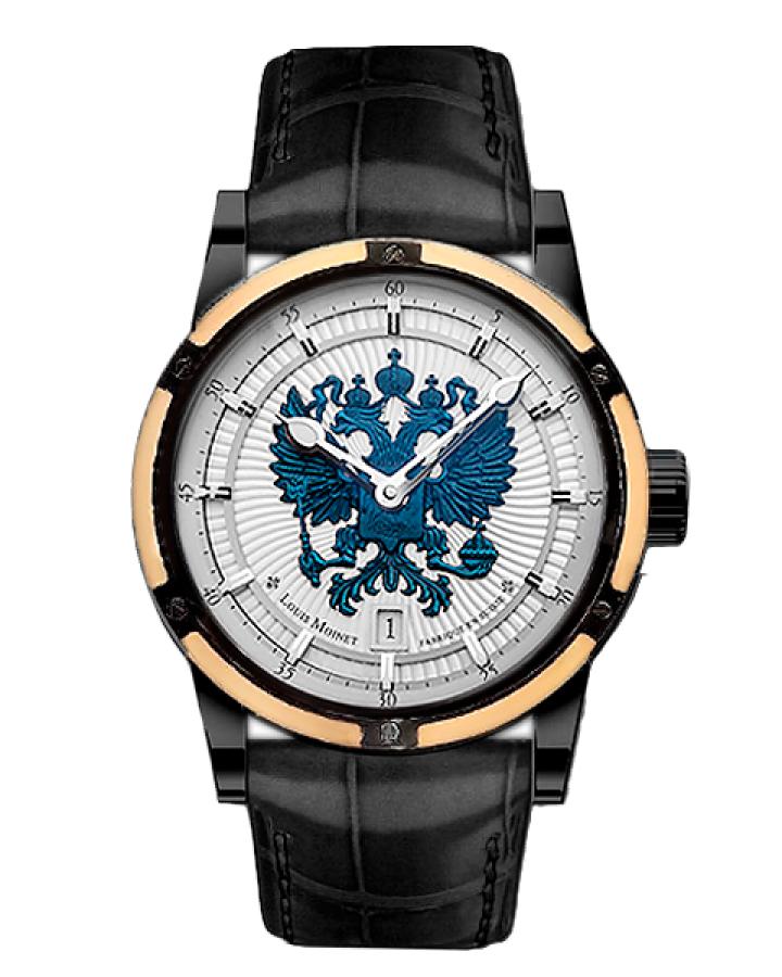 Часы Louis Moinet Russian Eagle Rich Time Edition.