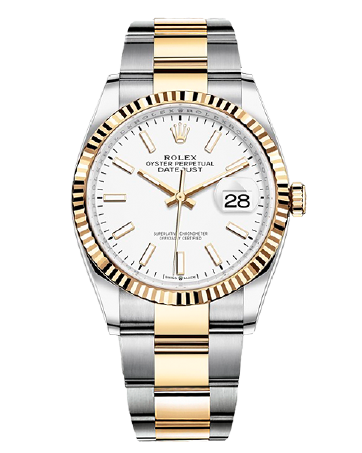 Часы Rolex DATEJUST 36 MM OYSTERSTEEL AND YELLOW GOLD