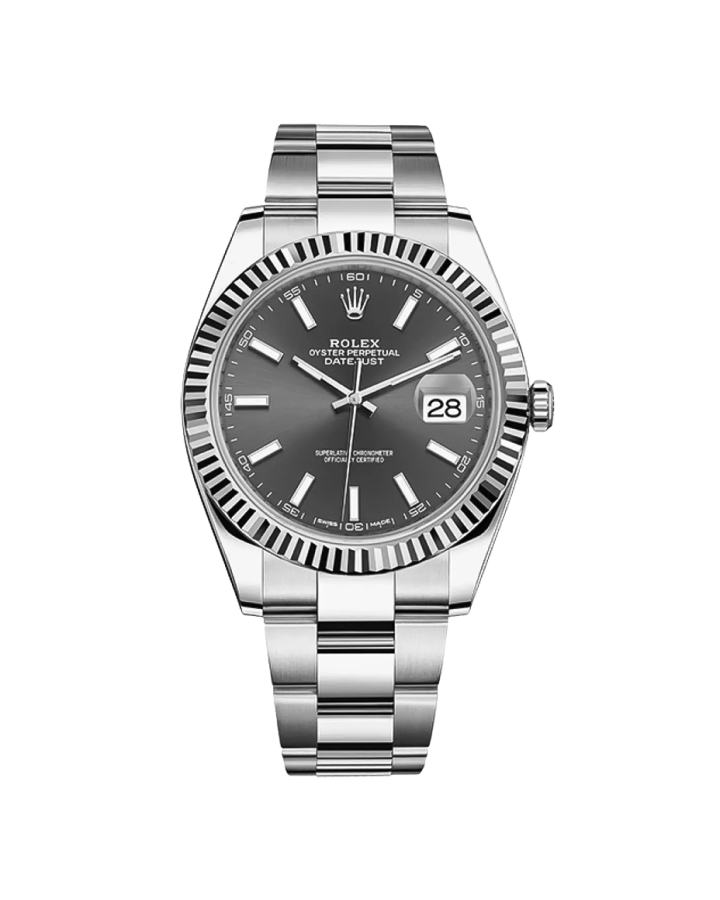 Часы Rolex Datejust 41mm Steel and White Gold 126334-0013