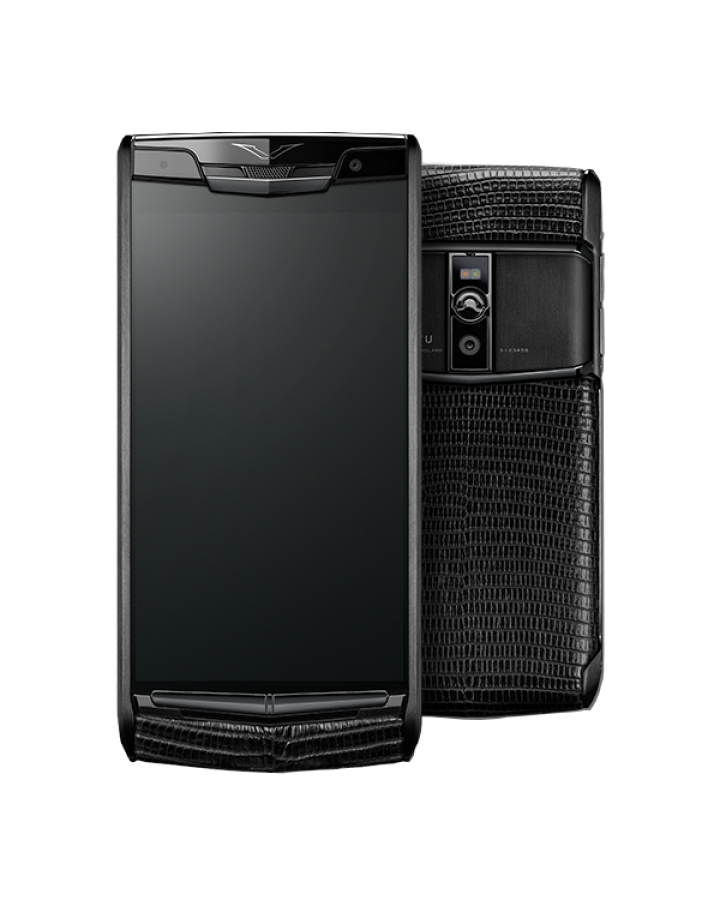 Vertu SIGNATURE TOUCH PURE JET LIZARD