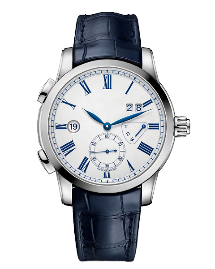 Часы Ulysse Nardin DUAL TIME MANUFACTURE GRAND FEU WHITE ENAMEL