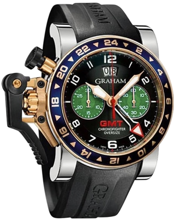 Часы Graham CHRONOFIGHTER OVERSIZE GMT 2OVGG.B26A