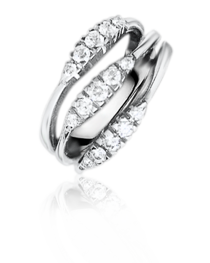 Кольцо с бриллиантом Damiani кольцо с бриллиантами.