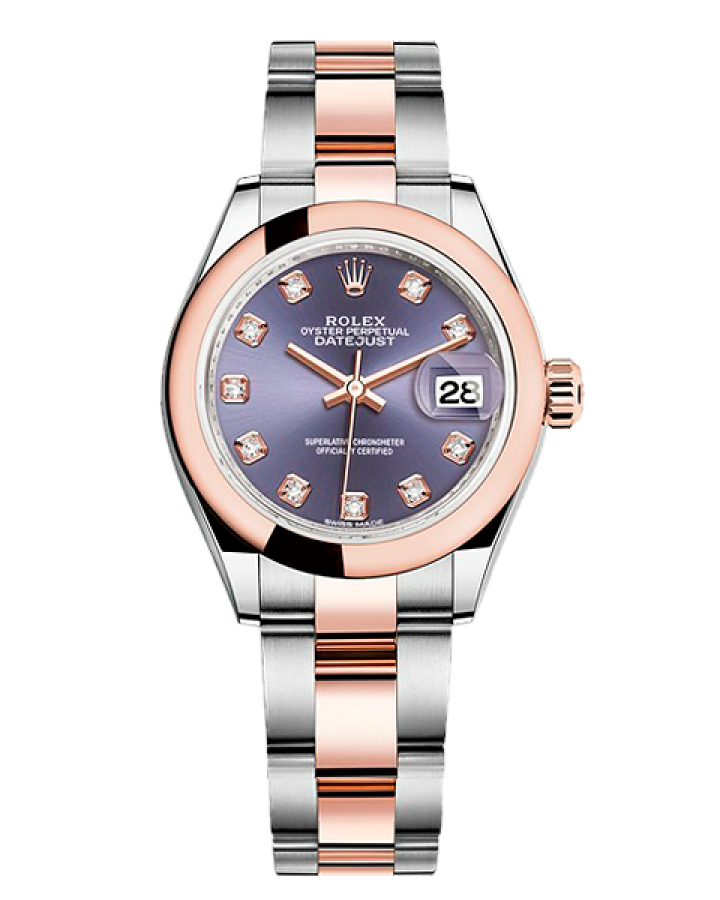 Часы Rolex Datejust Datejust 28 mm Steel and Everose Gold