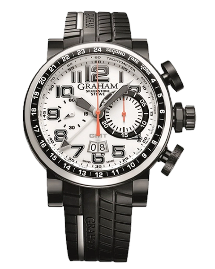 Часы Graham Silverstone Stowe GMT Tracklighted 2BLCD.W04A