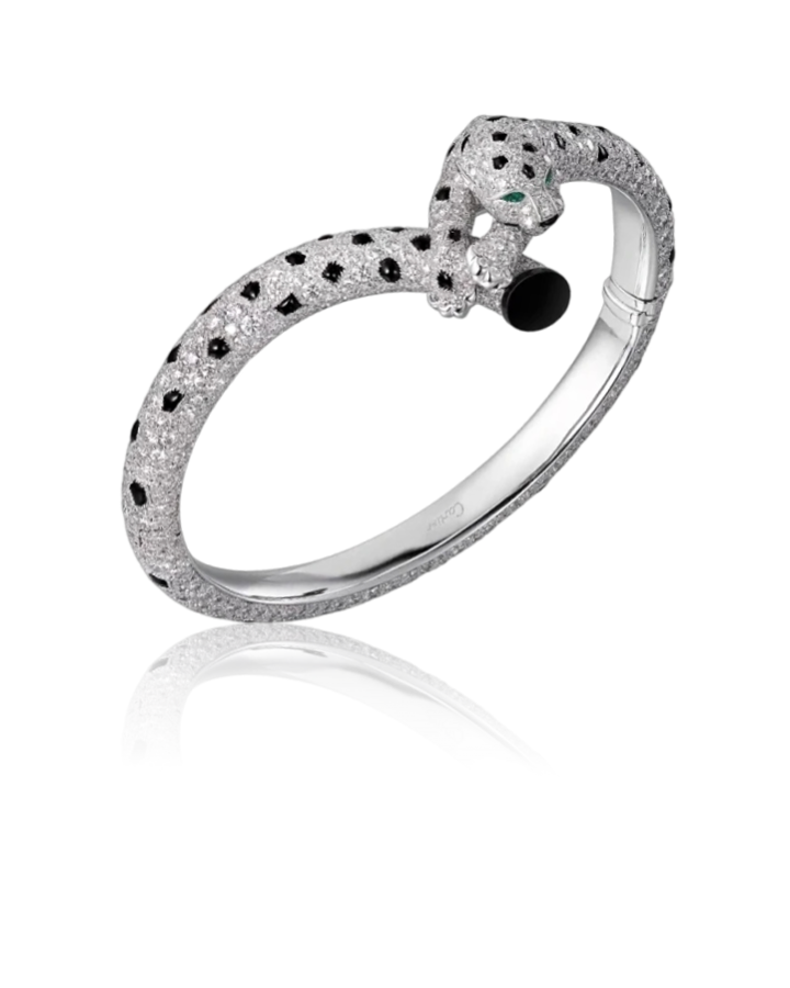 Браслет Cartier PANTHÈRE DE BRACELET PAVED (SIZE 17) H6001517