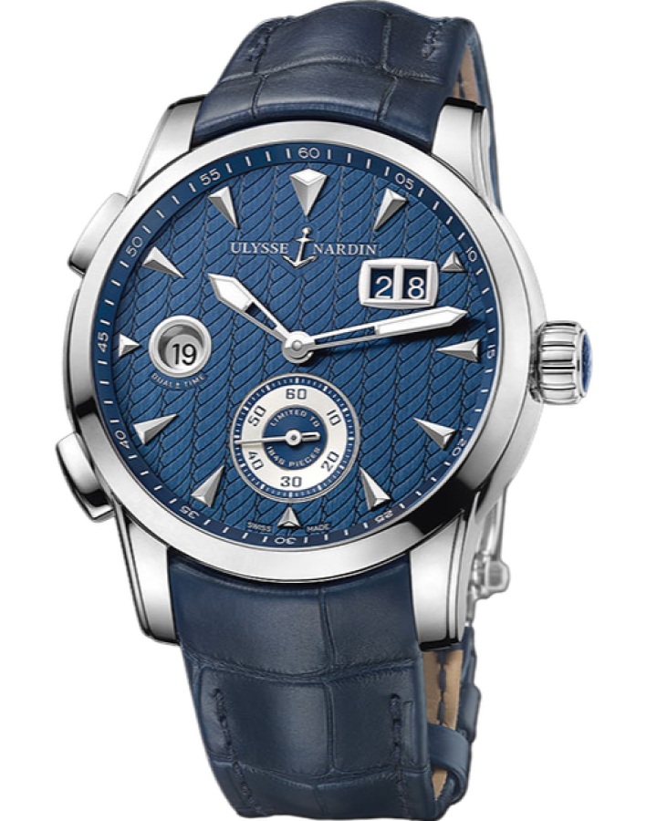 Часы Ulysse Nardin Dual Time 42 mm Manufacture 3343-126LE/93