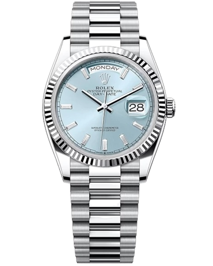Часы Rolex DAY-DATE 36мм PLATINUM 128236-0009