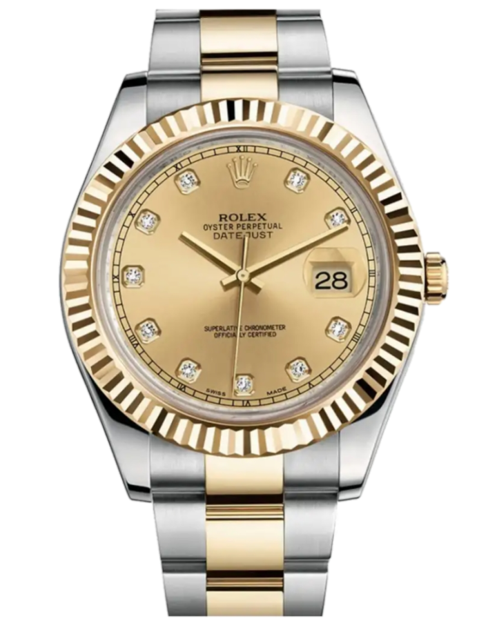 Часы Rolex Datejust 36mm Steel and Yellow Gold 116233.