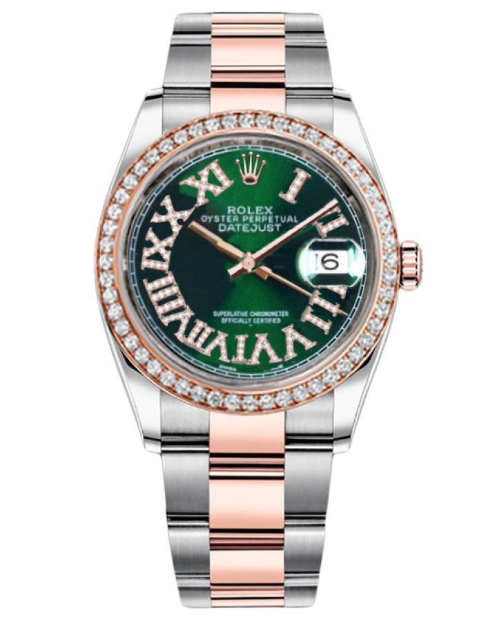 Часы Rolex Datejust Steel and Everose Gold ТЮНИНГ