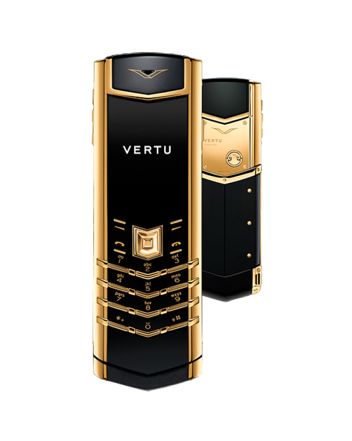 Телефон Vertu SIGNATURE S DESIGN 18-КАРАТНОЕ ЖЕЛТОЕ ЗОЛОТО