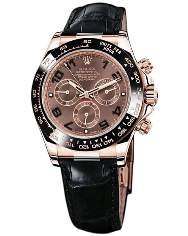 Часы Rolex DAYTONA COSMOGRAPH 40MM EVEROSE GOLD 116515Chocolate Brown